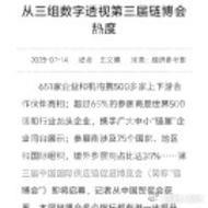 从三组数字透视第三届链博会热度 从三组数字透视第三届链博会热度